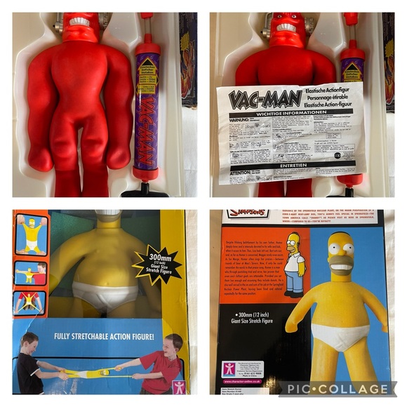 Lot of 4 vintage unique classic stretch doll action figures! - Picture 3 of 3